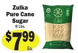 Zulka pure cane sugar