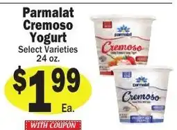 Sellers Bros Parmalat Cremoso Yogurt offer