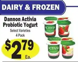 Sellers Bros Dannon Activia Probiotic Yogurt offer