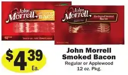 Sellers Bros John Morrell Smoked Bacon offer