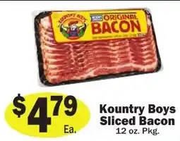 Sellers Bros Kountry Boys Sliced Bacon offer