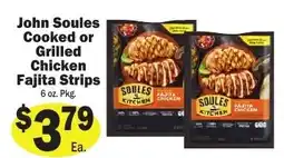 Sellers Bros John Soules Cooked or Grilled Chicken Fajita Strips offer