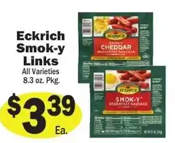 Sellers Bros Eckrich Smok-y Links offer