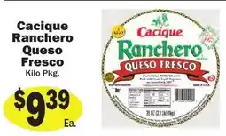 Sellers Bros Cacique Ranchero Queso Fresco offer