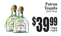 Baja Ranch Patron Tequila Silver offer