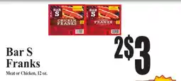 Baja Ranch Bar S Franks offer