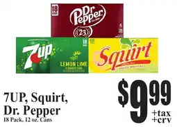 Baja Ranch 7up, Squirt, Dr. Pepper offer