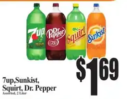 Baja Ranch 7up, Sunkist, Squirt, Dr. Pepper offer