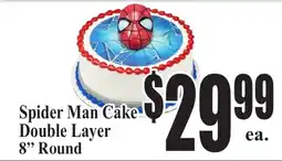 Baja Ranch Spider Man Cake offer