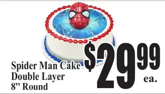Spider Man Cake