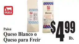 Baja Ranch Paisa Queso Blanco o Queso para Freir offer