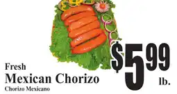 Baja Ranch Fresh Mexican Chorizo offer