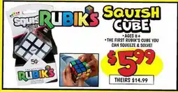 Ollie's RUBIK'S SQUISH CUBE offer