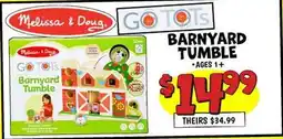Ollie's MELISSA & DOUG BARNYARD TUMBLE offer