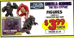 Ollie's GODZILLA x KONG THE NEW EMPIRE FIGURES offer