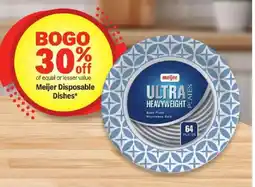 Meijer Meijer Disposable Dishes offer
