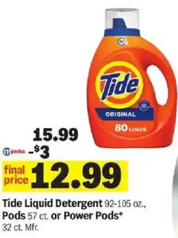 Meijer Tide Liquid Detergent offer