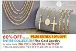 Boscov's Fine Gold Jewelry offer