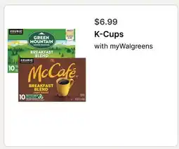 Walgreens K-Cups offer