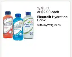 Walgreens Electrolit Hydration Drink offer