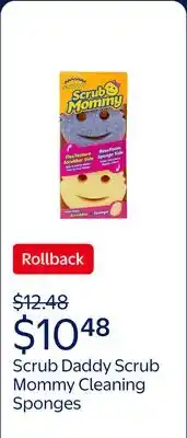 Walmart Scrub Daddy Scrub Mommy Non-Scratch Cleaning Sponges offer