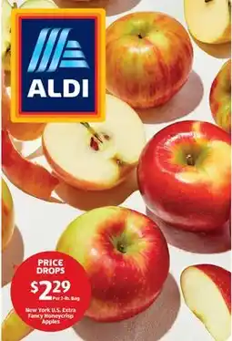 Aldi New York U.S. Extra Fancy Shortcrust Apples offer