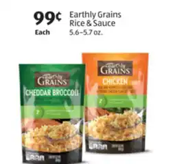 Aldi Earthly Grains Rice & Sauce offer