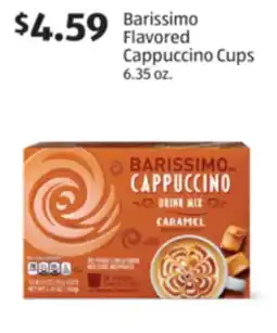 Aldi Barissimo Flavored Cappuccino Cups offer