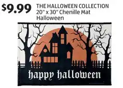Aldi THE HALLOWEEN COLLECTION 20 x 30 Chenille Mat Halloween offer