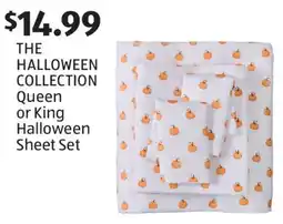 Aldi THE HALLOWEEN COLLECTION Queen or King Halloween Sheet Set offer