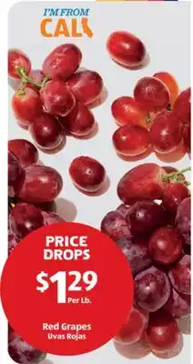 Aldi Red Grapes offer