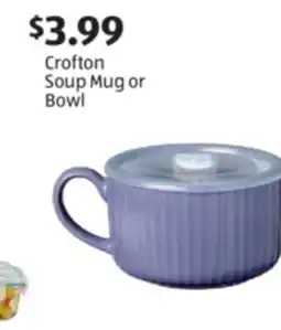 Aldi Crofton Soup Mug or Bowl offer
