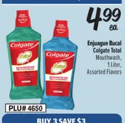 El Super Enjuague Bucal Colgate Total offer