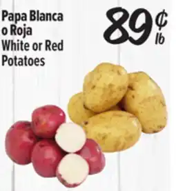 El Super Papa Blanca o Roja offer