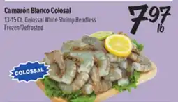 El Super Camarón Blanco Colosal offer