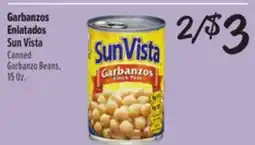 El Super Sun Vista Garbanzo Beans offer