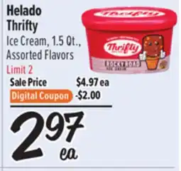 El Super Helado Thrifty offer