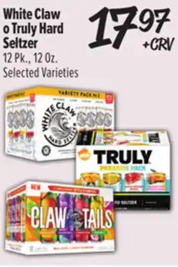El Super White Claw o Truly Hard Seltzer offer