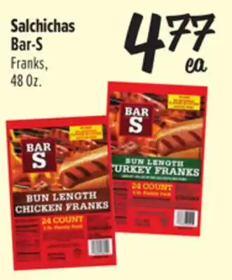 El Super Salchichas Bar-S offer