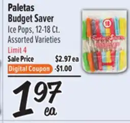 El Super Paletas Budget Saver offer