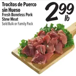 El Super Trocitos de Puerco sin Hueso / Fresh Boneless Pork Stew Meat offer