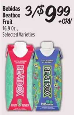 El Super Bebidas Beatbox Fruit offer