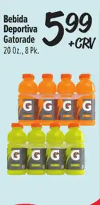 El Super Bebida Deportiva Gatorade offer