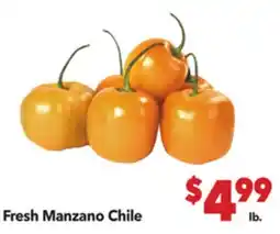 Vallarta Supermarkets Fresh Manzano Chile offer