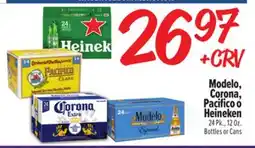 El Super Modelo, Corona, Pacifico o Heineken offer