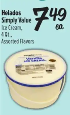 El Super Helados Simply Value offer