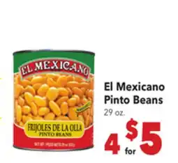 Vallarta Supermarkets El Mexicano Pinto Beans offer