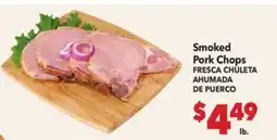 Vallarta Supermarkets Smoked Pork Chops / FRESCA CHULETA AHUMADA DE PUERCO offer
