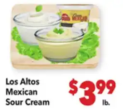Vallarta Supermarkets Los Altos Mexican Sour Cream offer