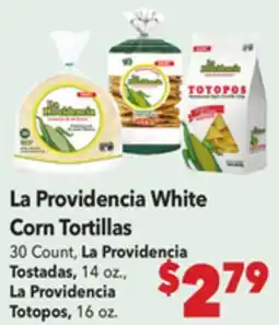Vallarta Supermarkets La Providencia White Corn Tortillas offer